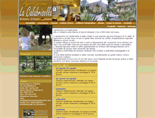 Tablet Screenshot of agriturismolacalabrisella.com